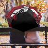 1 PC Automatic Folding Umbrella - Black Butler Pattern Portable Foldable Design With 8 Ribs Christmas Birthday Gifts