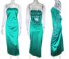 European & American 2025 Spring/Summer Satin Backless Tube Dress for Women.