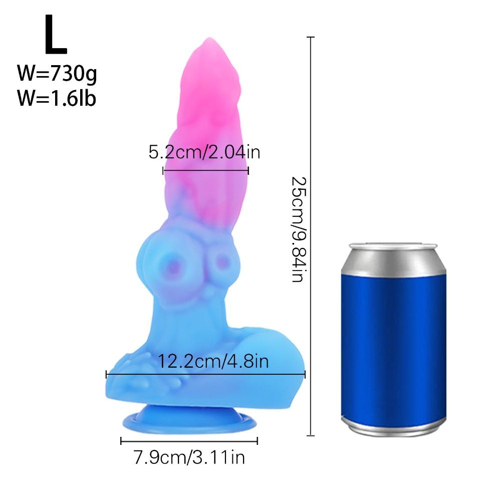 Realistic Animal Shaped Dildo for Women - Soft Silicone Adult Toy for Intimacy & Play
