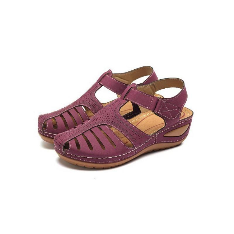 Large size cool slippers women's 20 new styles sandals round head hole sandals women
