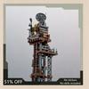 697PCS Post Apocalyptic Shack Tower MOC Building Blocks Architecture DIY Assembly Creative Puzzle Toy Gift