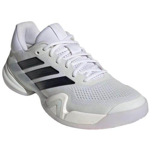 Adidas BARRICADE 14 Low top Tennis Shoes Men's White Black - KI3438