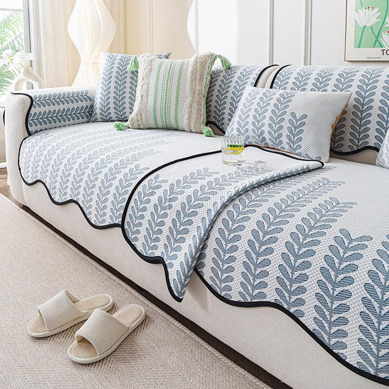 

Simple Special-Shaped Sofa Cushion Summer Cool Sofa Cushion One-Piece Combination Sofa Cushion New Sofa Seat Cushion 70*70cm