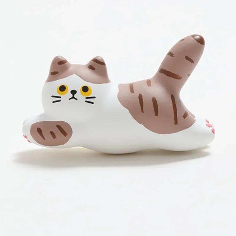 

Funny Resin Cat Fridge Magnets Adorable 3D Running Cartoon Refrigerator Stickers Quirky Animal Hanging Magnets Home Decorations