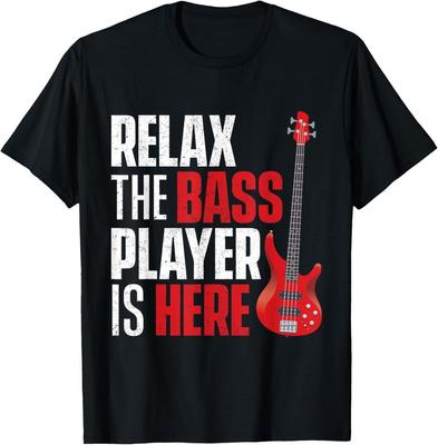 Entspann Dich, der Bassist ist da - Bassist Gitarrist Musiker T-Shirt Unisex T-Shirt