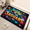 1pc Jacksonville Jaguars Logo Print Area Rug - Soft, Washable Non-Slip Indoor Mat, Living Room, Home Office Decorative Rug,Office Decorative