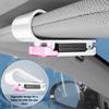 Shock-proof Car Glasses Clip Press Switch Automotive Hanger  Sun Visor Mount