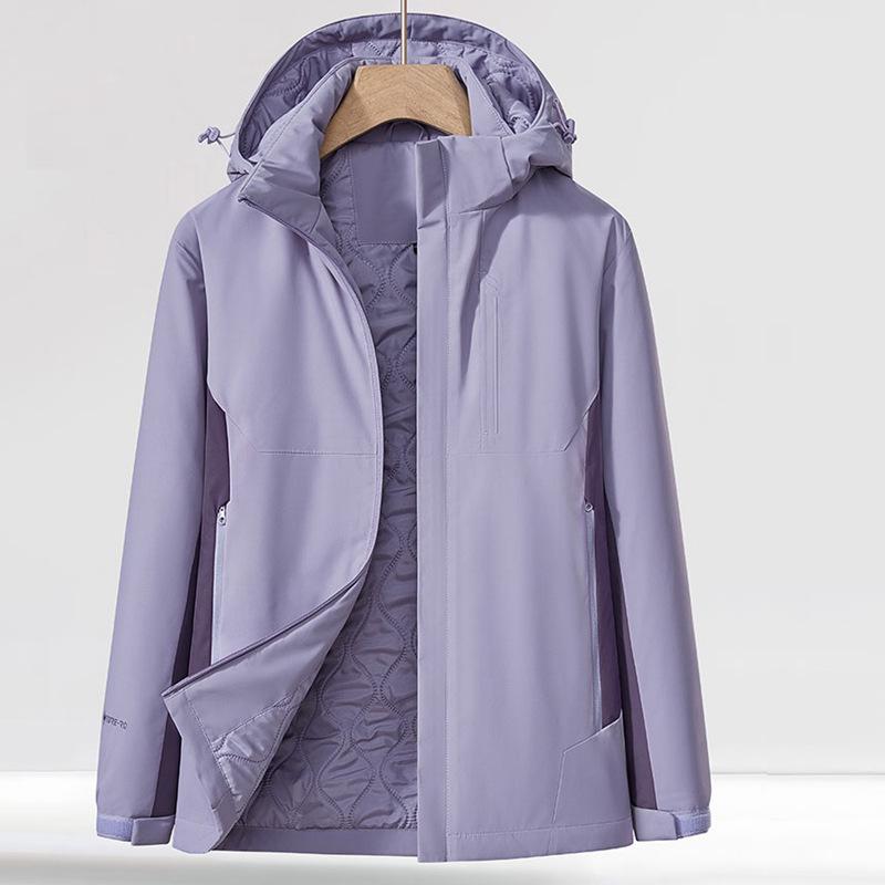 Unisex 2026 Winter Ski Jacket: Thick, Warm, Hooded Coat for Mountaineering