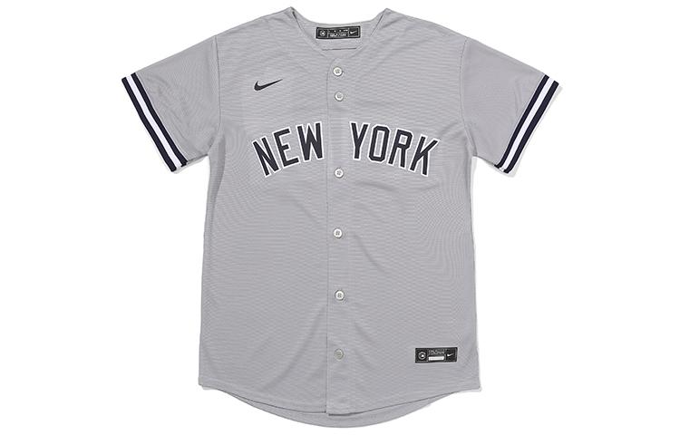 Nike x MLB Shirt New York Yankees Gray Kids 3Z3B7ZWBA-JUDGE L