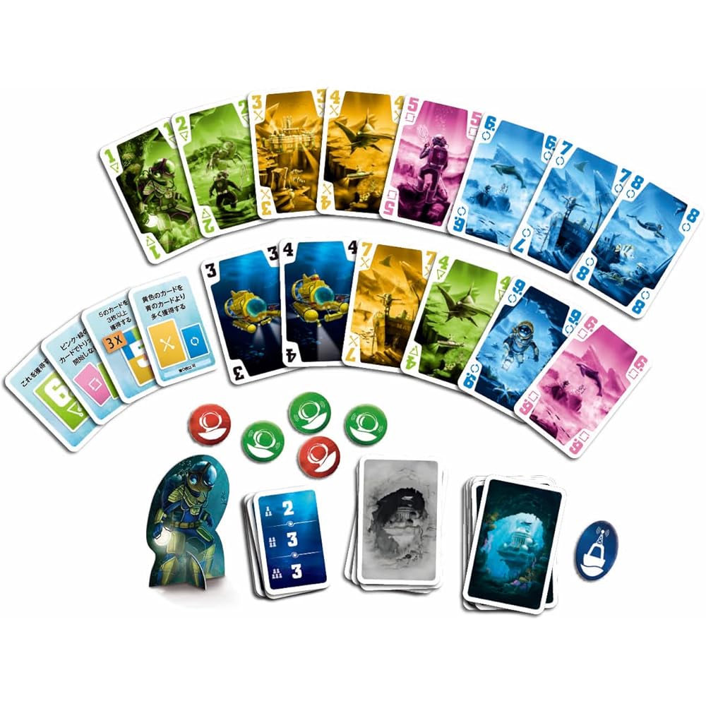 The Crew Deep Sea Ruins Cooperative Card Game