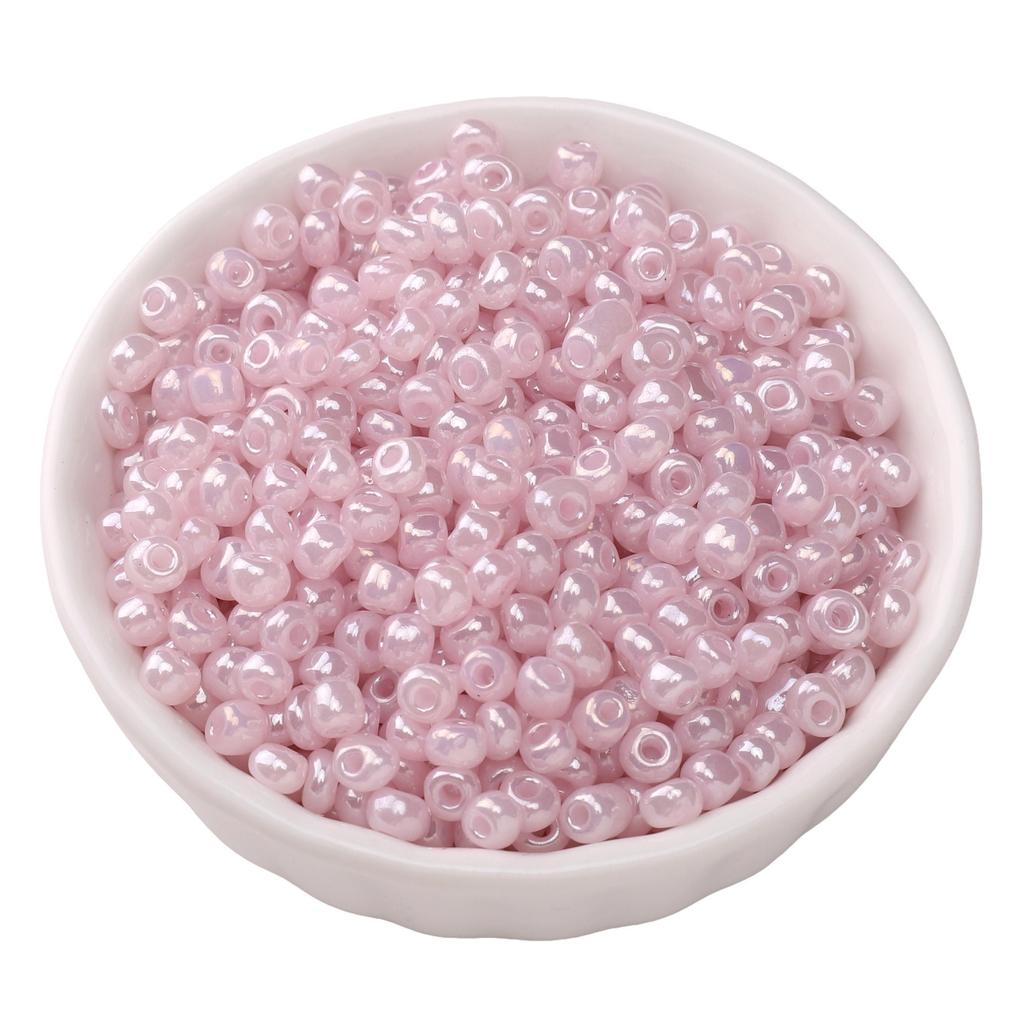 180Pcs Glass Seed Beads Cream Color Charm For Jewelry Making Accessories DIY Bracelet Necklace