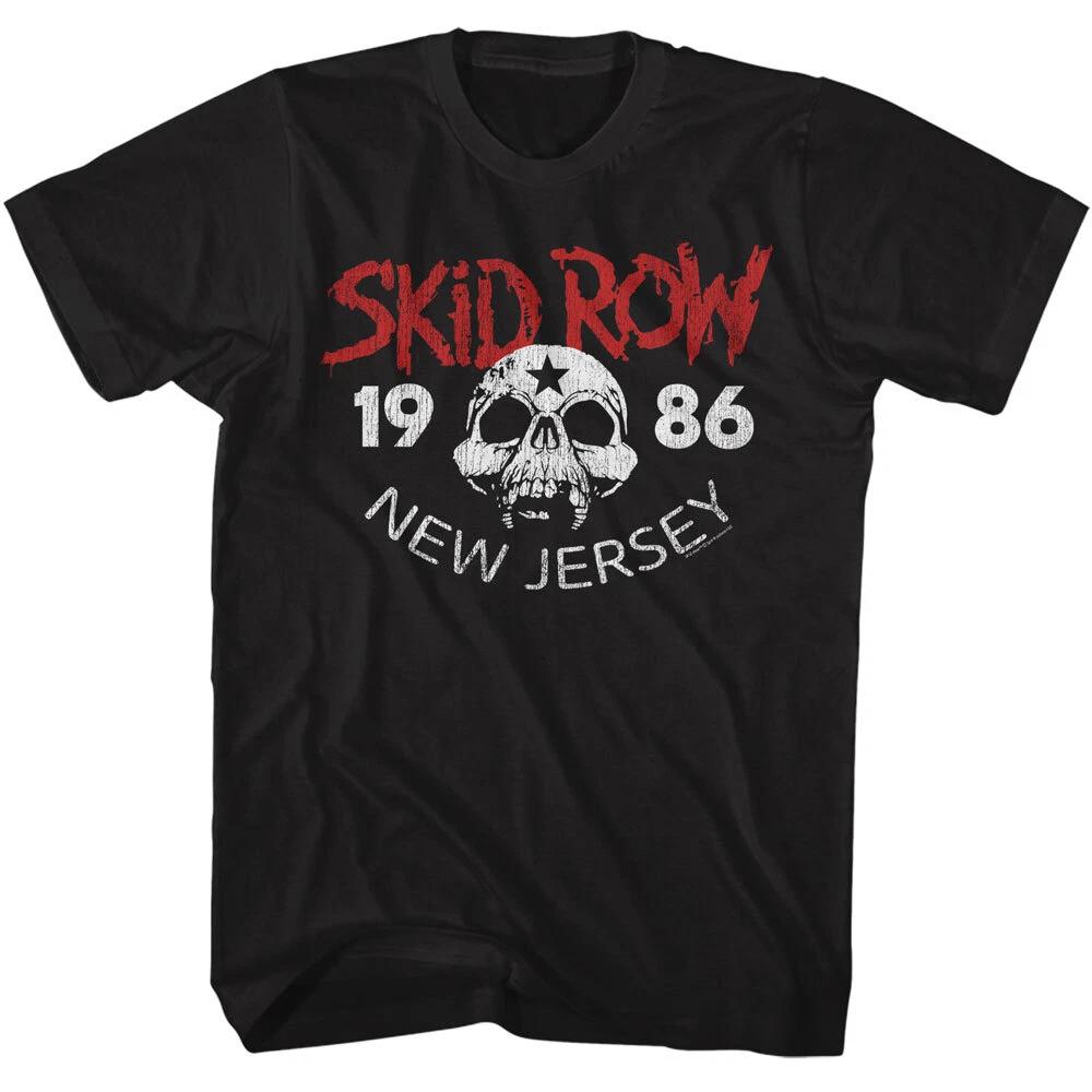 Skid Row 1986 New Jersey Men s T Shirt Rock Band Music Merch 3XL