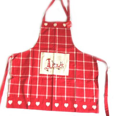 [M4569] - Designer Apron 'Alsace -Satzer' Red Tiles