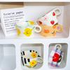 BRHand Drawn Ceramic Mug Cartoon Cute Water Cup Home Furnishings Breakfast Milk Cup Couple Afternoon Tea Coffee Cups Friend GiftEY