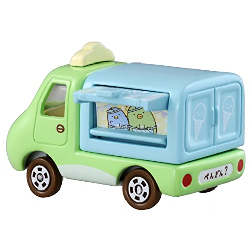TAKARA TOMY "Tomica Dream Tomica No.167 Sumikko Gurashi Penguin's Ice Cream Shop" Mini Car Car Toy 3 Years Old and Older Boxed Toy Safety Standard