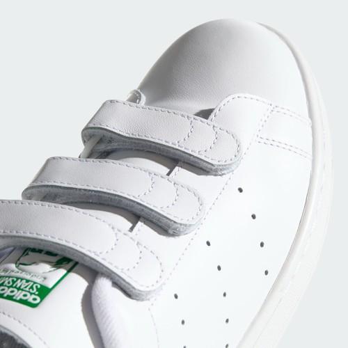 Adidas Stan Smith Cf Cloud White Green S75187 Herrengröße