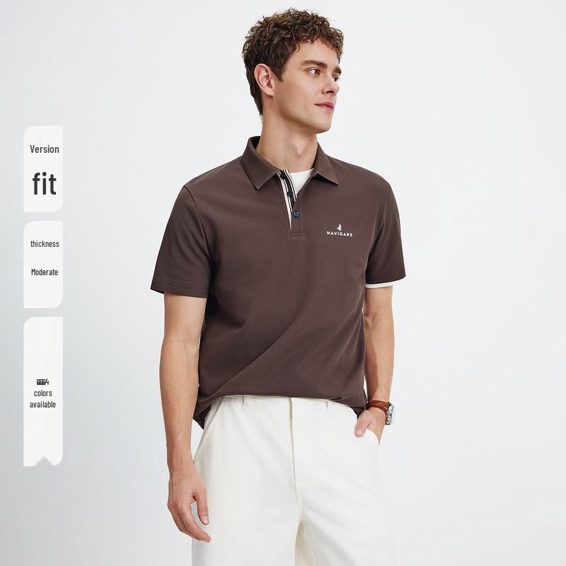 Navigare Men's Short-Sleeve Polo T-Shirt