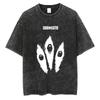 Hot Sale Classic Anime Soul Eater Graphic Print Tshirt Men Women Vintage Washed Cotton Comfortable Oversize Top Summer New Tees