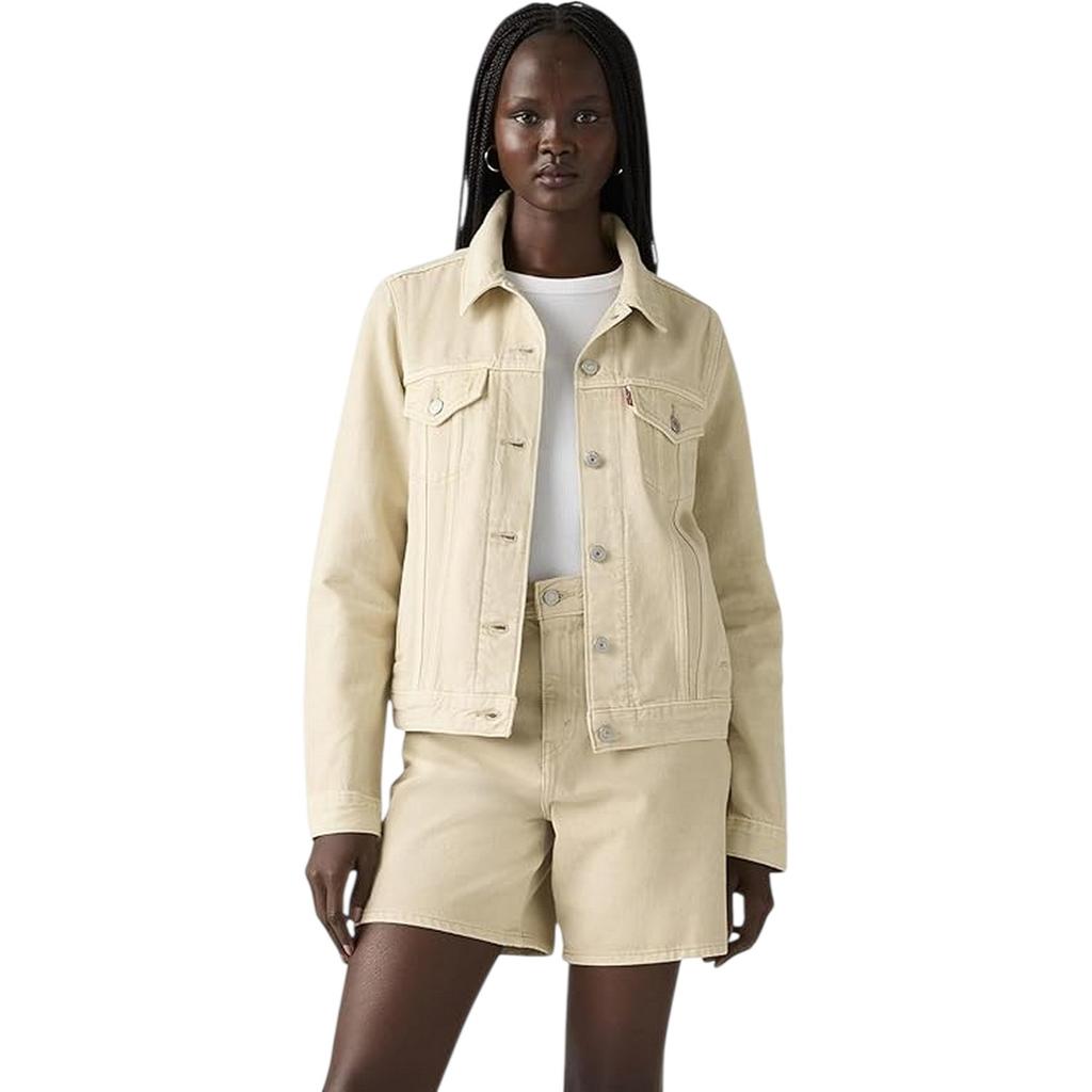 Levis Giacca Trucker in Denim da Donna