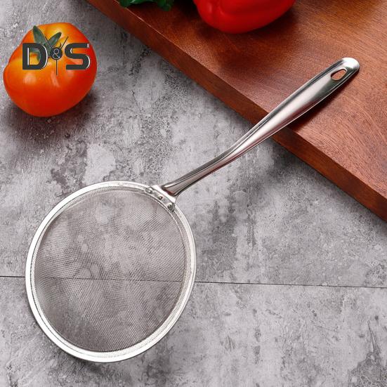 Heat Resistant Non Stick Colander Food Grade Ergonomically Designed Skimmer Spoon Kitchen Supplies