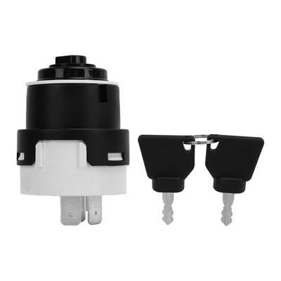 Keyed Ignition Switch with 2 Keys 701 80184 Tractor Ignition Switch Replacement for JCB