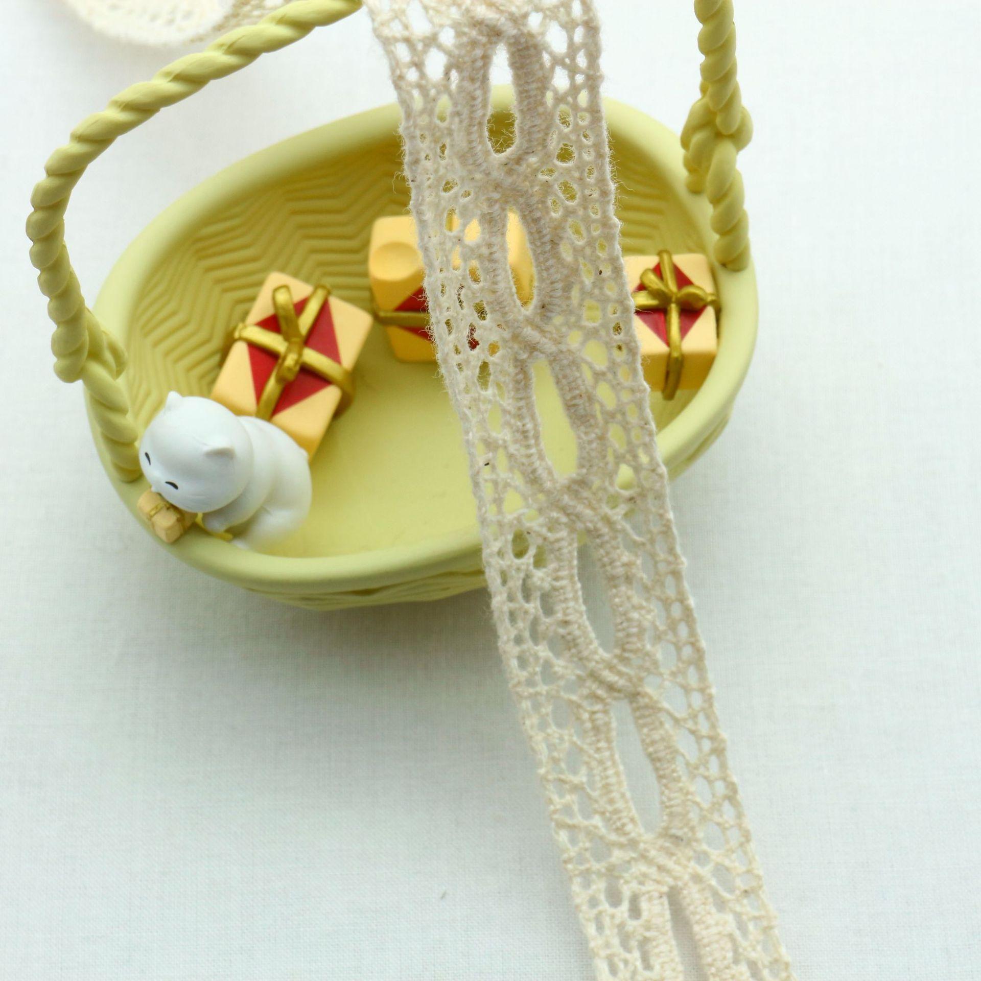 

Cotton Lace Woven Lace, Ethnic Style Home Textile Lace Accessories, Exquisite Handmade Diy S409A