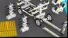 Reskit American Carrier Weapon Transport Cart Airborne Resin Kit 1/48 MHU-191/M (for Missiles) RSKS48-0023 (Military Vehicle)