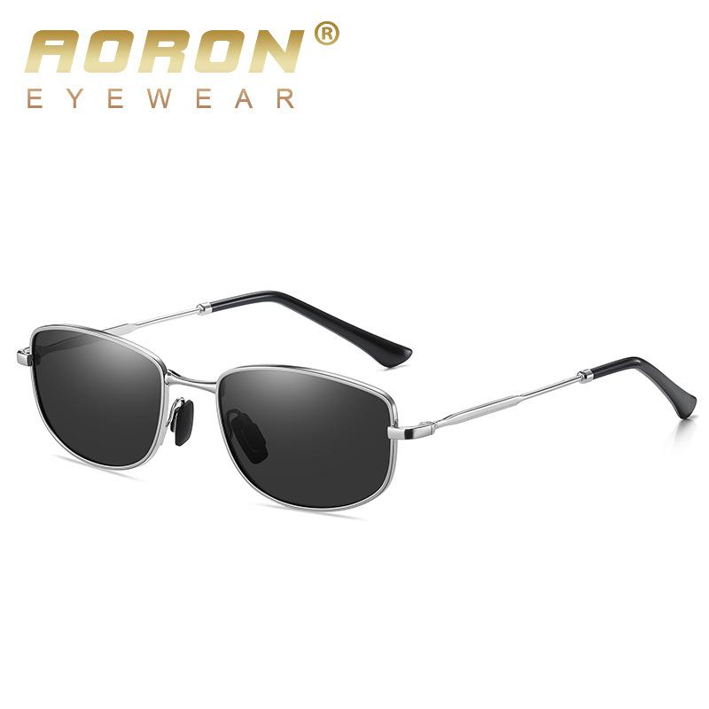 Aoron Polarized Fashion Sunglasses Men'S Driver Driving Sunglasses Small Frame Color-Changing Sunglasses A773