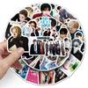 BOYNEXTDOOR Star Singer Waterproof Stickers: 50 Sheets of Korean Boy Group Idol Decor for DIY and Suitcases