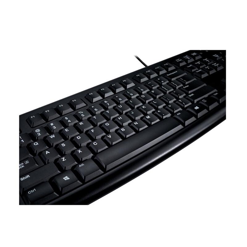 Ενσύρματο Πληκτρολόγιο Γραφείου Logitech K120