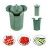 Manual Vegetable Fruit Divider Cylindrical Strawberry Cutter Fruit Vegetable Slicer  Potato