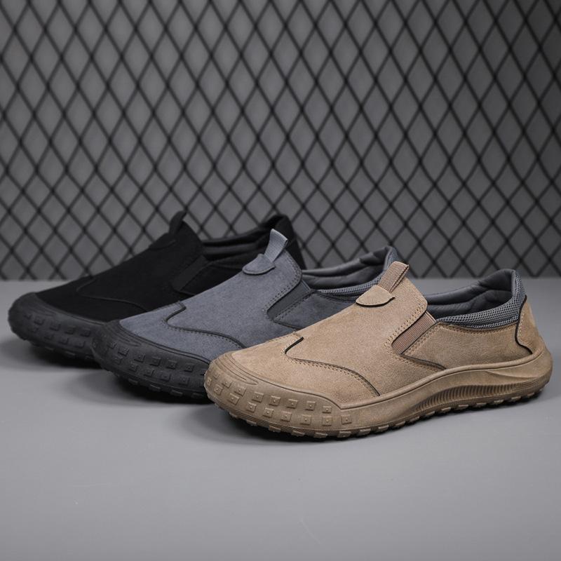 Herren Sicherheitsschuhe, wasserdichte Halbschuhe, rutschfeste und abriebfeste lässige Arbeitsschuhe