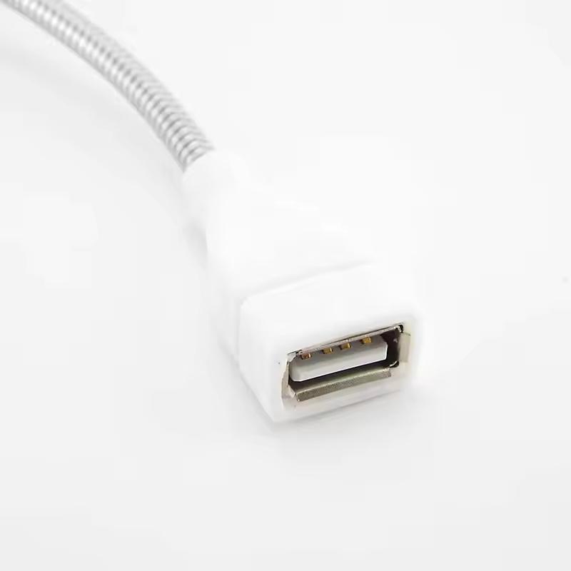 Usb Extension Cable Led Light Fan Power Supply Adapter Male To Female Cable Flexible Metal Hose Cord M20
