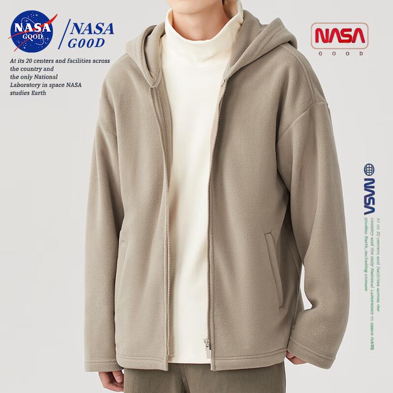 NASA GOOD Unisex Hooded Fleece Jacket
