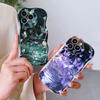 Roztomilý kreslený vzor krémová textura pouzdro vlnitý okraj měkký silikonový kryt pouzdro na telefon pro Xiaomi Redmi