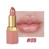 Nuovo Rossetto Metallico Rosso Lucido 6 Colori Lunga Tenuta Glitter Scintillante Lucidalabbra Solido Impermeabile Shimmer Labbra Vellutate Trucco