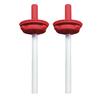 2Pcs Flexible Straw for Owala Kids Water Bottle 12/15oz BPA-Free Silicone Lid Straw Accessories Floral Lace Edges Replacement Straws for Owala