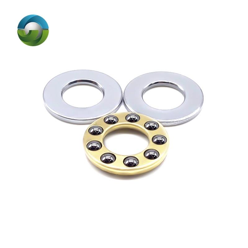 5pcs F12-21M 12x21x5mm Thrust Ball Bearing F5-10M F6-12M F8-22M Chrome Steel ABEC-7 Axial Bearing for 3D Printer CNC Parts