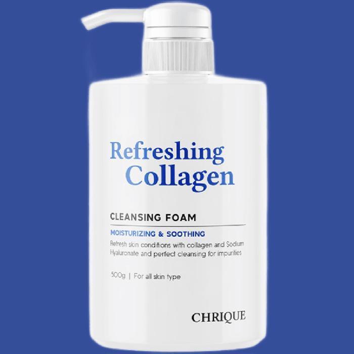 Creek Collagen Deep Cleansing Milk Lotion Cleansing Foam 500g Large Capacity (30467506)