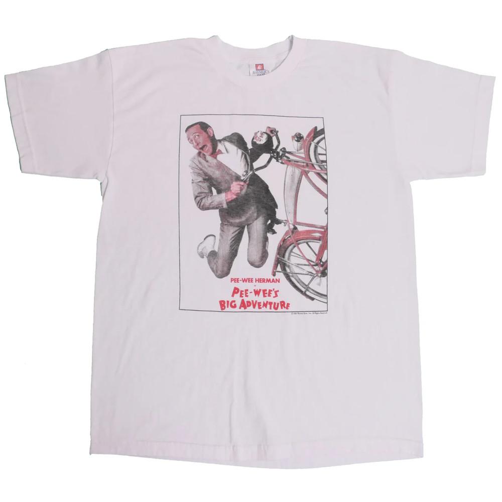 

Vintage Style Pee Wee s Big Adventure White Shirt Unisex S-5XL LO198 Unisex T-Shirt XXXXL