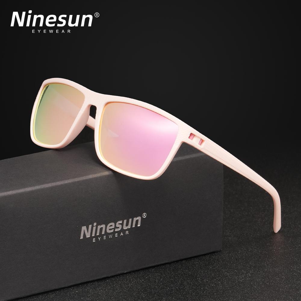 NINESUN New Fashion Men/Women Sunglasses Classic Mirror Lens Polarized UV400 Glasses Large Frame High Quality Driving Eyewear