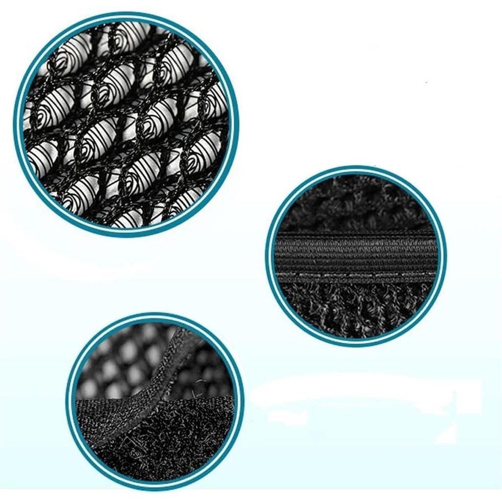 JAYWIS Motorcycle Seat Covers Breathable Mesh Seat Cushion, Anti-Slip Saddle Sun Protection Cover Fit