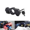 Motorcycle Anti Theft Device Aluminum Handlebar Safety Lock Compact Motorcycle Lock Simple Installation for Travel