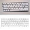 Original Height 61 Key White Keycaps Durability PBT Keycap For Customizing Mechanical Keyboards At Home Or Work