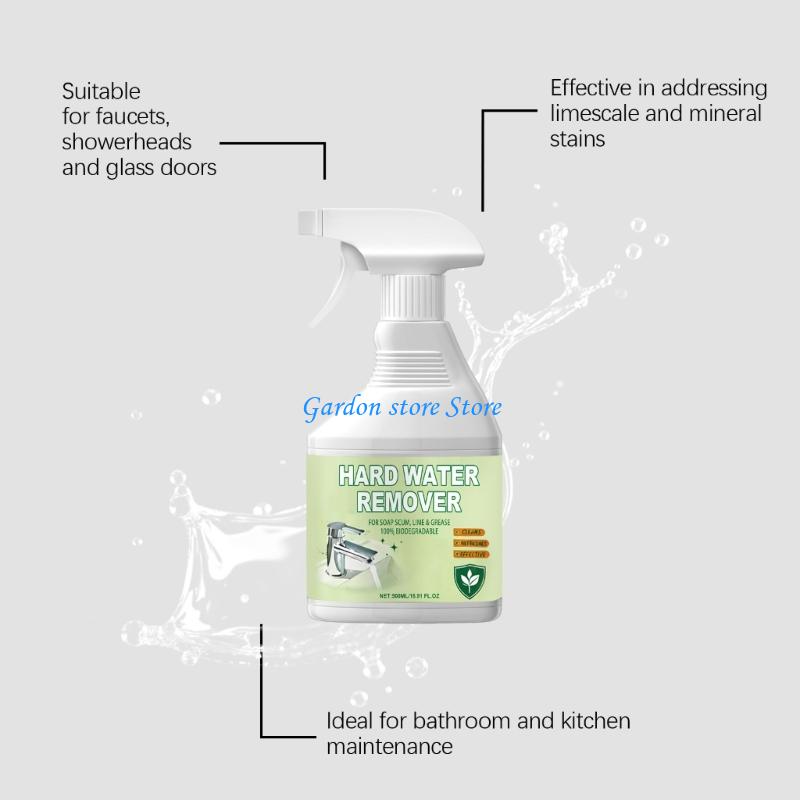B0KB Efficient Limescale Removal Sprays Hard Water Stain Remover For Tap Sinks Tile