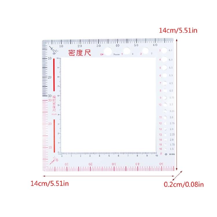 Acrylic Quilters Ruler Fabric Cutting Ruler Sewing Ruler Patchwork Ruler
