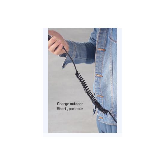 Mcdodo CA-7300 Black Series Spring Data Cable, 1.8m