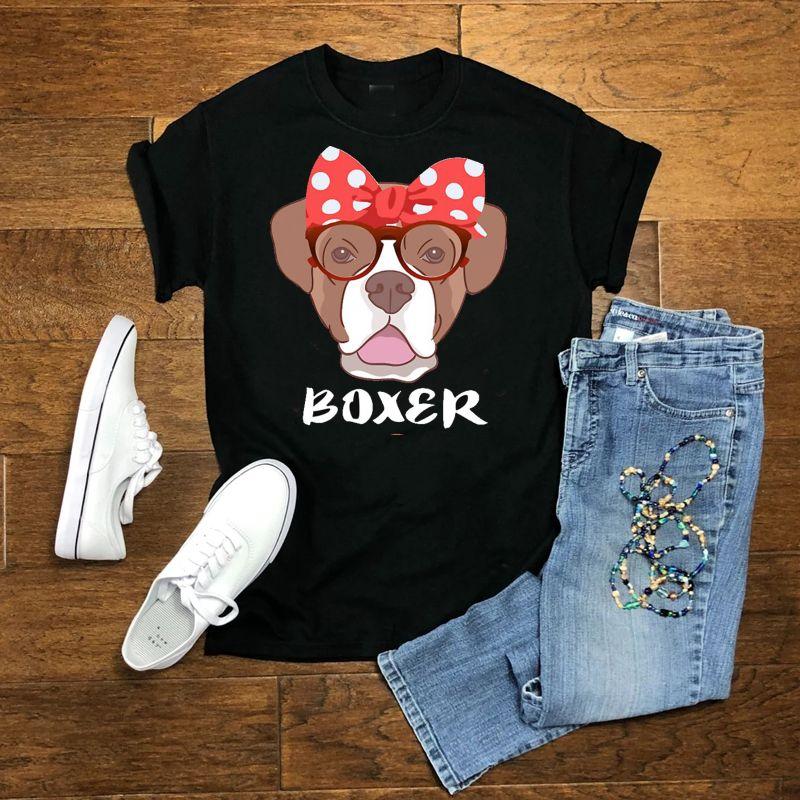 Buy Boxer Dog Mom Dog Mom _by IainDodes_ Classic TShirt Polyester T