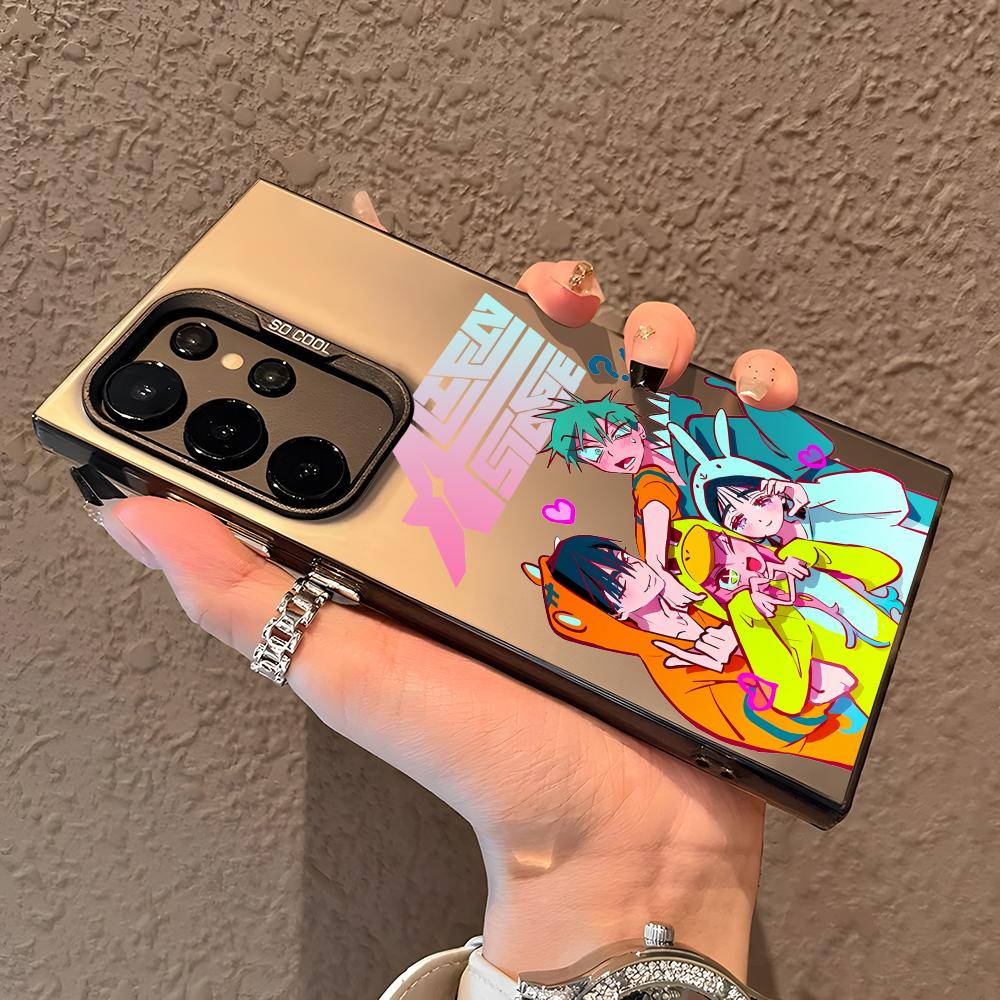 Anime A-ALIEN STAGE Phone Case For Samsung Galaxy S25 Edge S24 S23 S22 S21 S20 Ultra Funda Silicone Silver Cover
