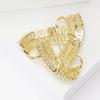 Korean Copper Zircon Ring Triangle Brooch Luxury High-End Women'S Clothing Accessories Brooch Geometric Pin